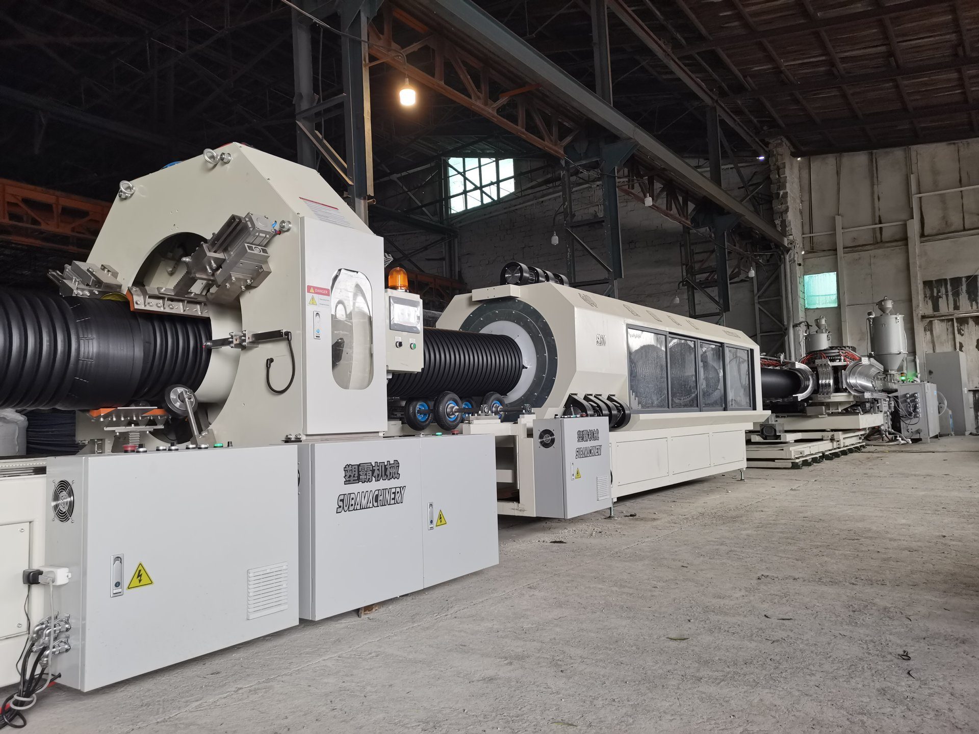 SL600 Line Installed in the Caucasus Region — Corrugated Pipe for Infrastructure Development