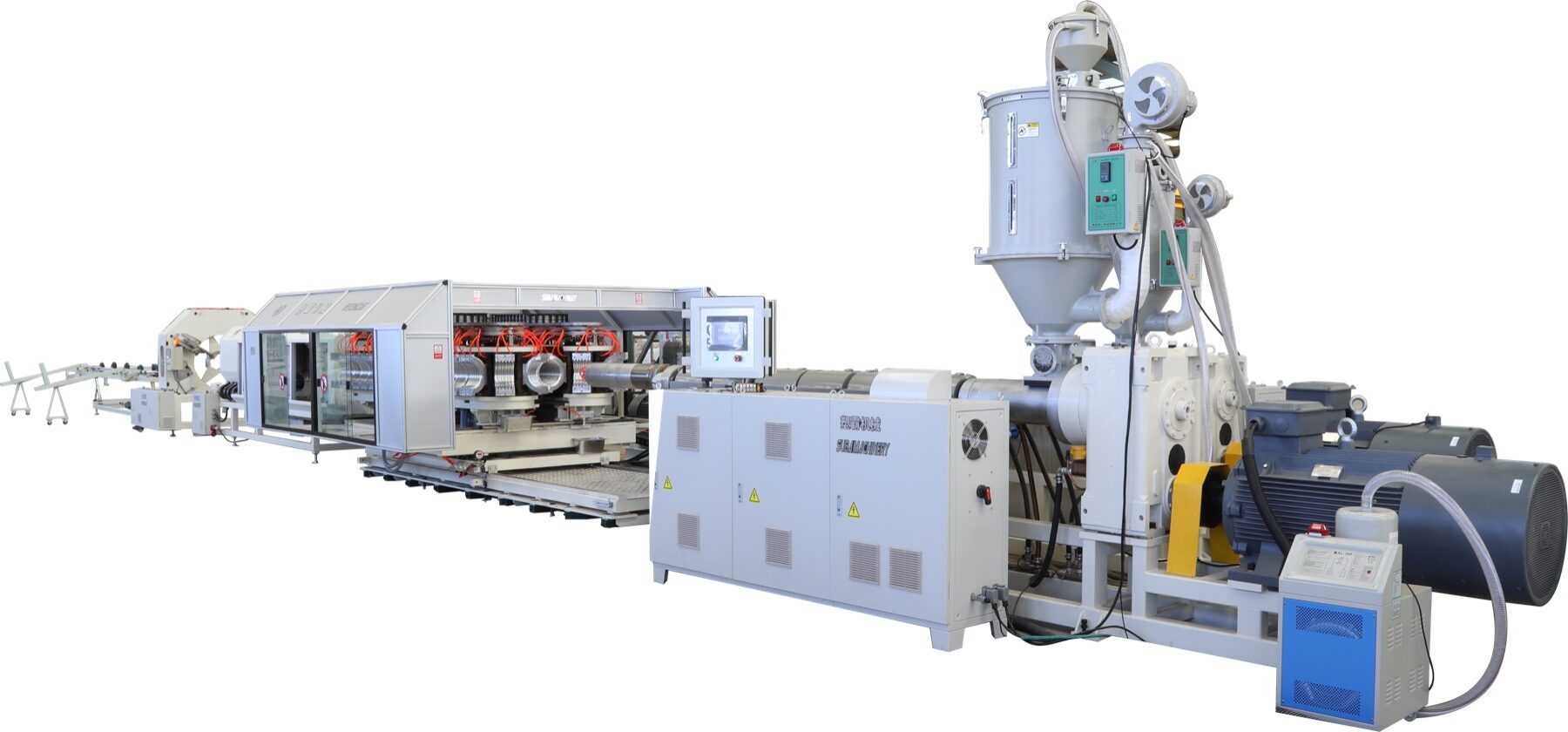 SL600 Double Wall High-Speed HDPE Pipe Machine