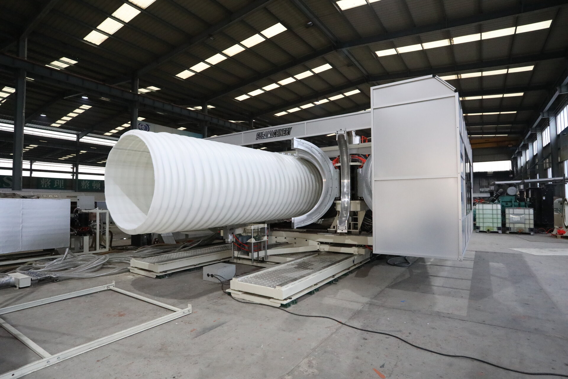 Corrugator - The corrugator adopts a closed loop pressure water cooling system for high forming efficiency - 8