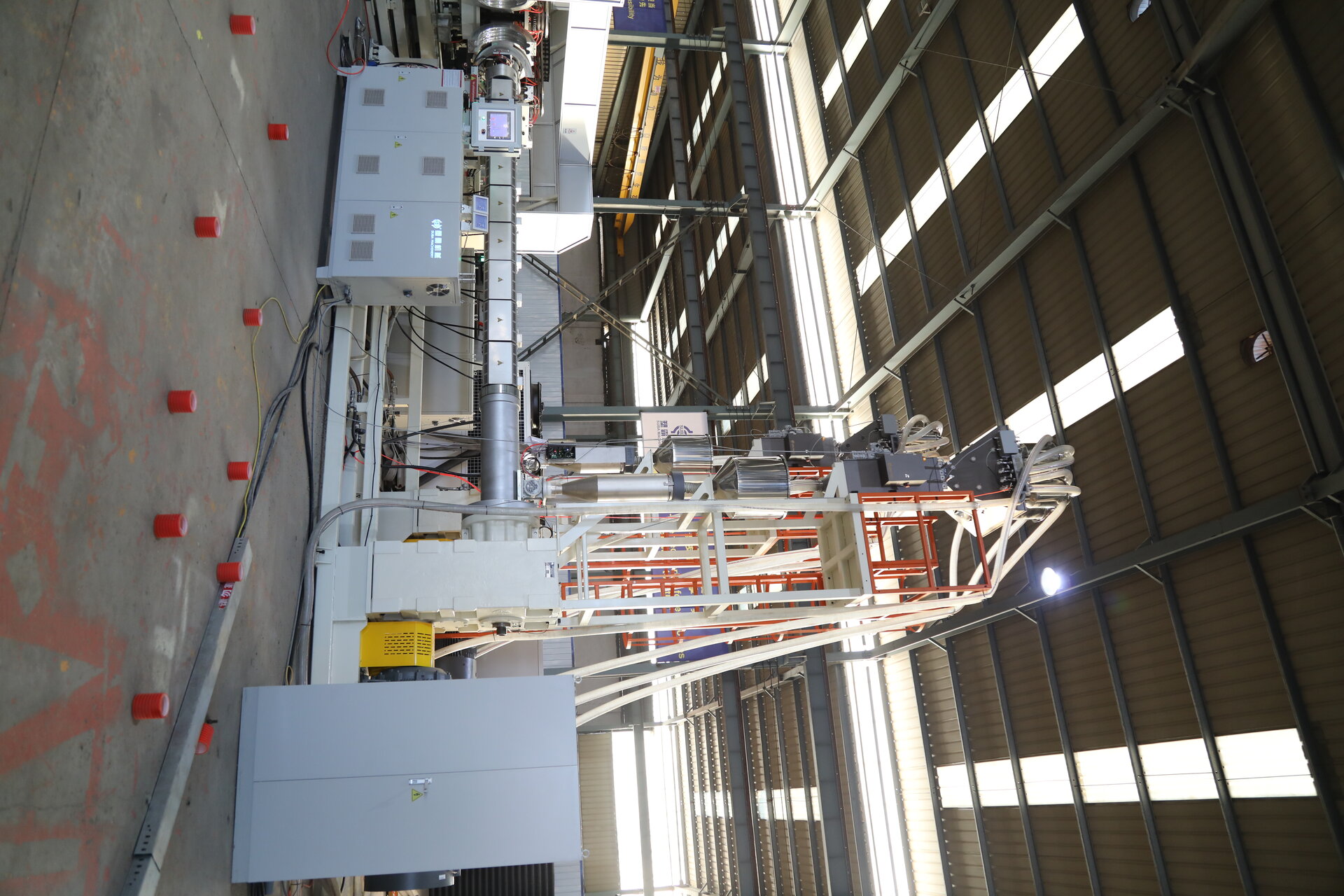 SL1200 Corrugated Pipe Extrusion Line - ID600–OD1400mm double wall corrugated pipes - 2