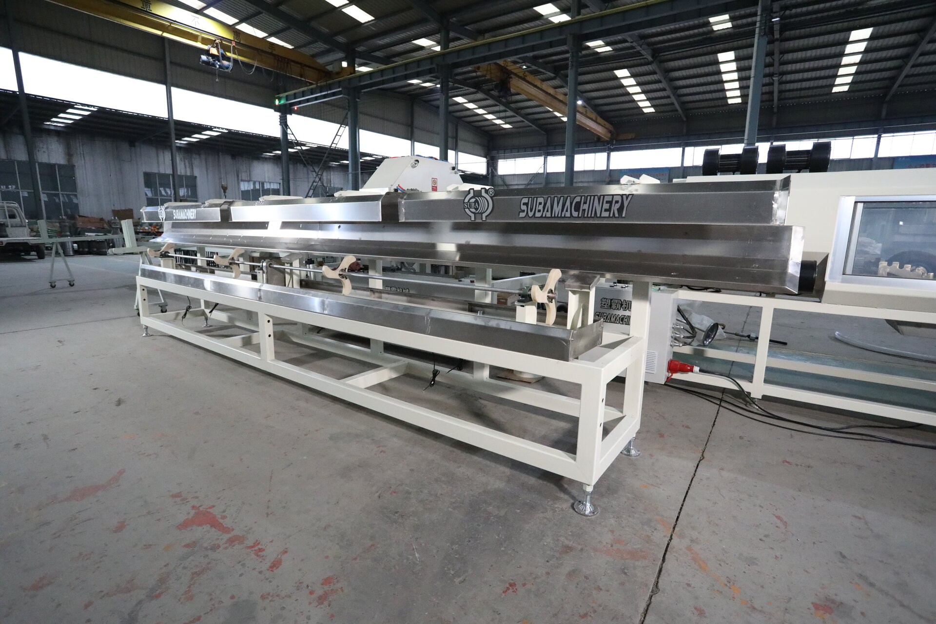 SL180 Corrugated Pipe Extrusion Line - ID32–OD200mm double wall corrugated pipes - 8
