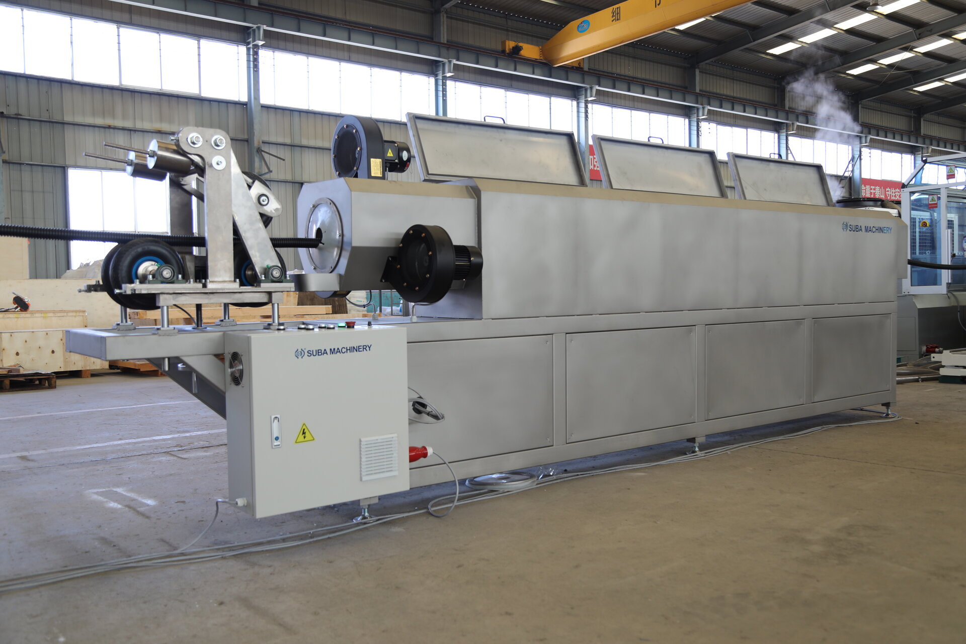Cooling Tank - Stainless steel cooling tank for secondary cooling of double wall corrugated pipes - 2