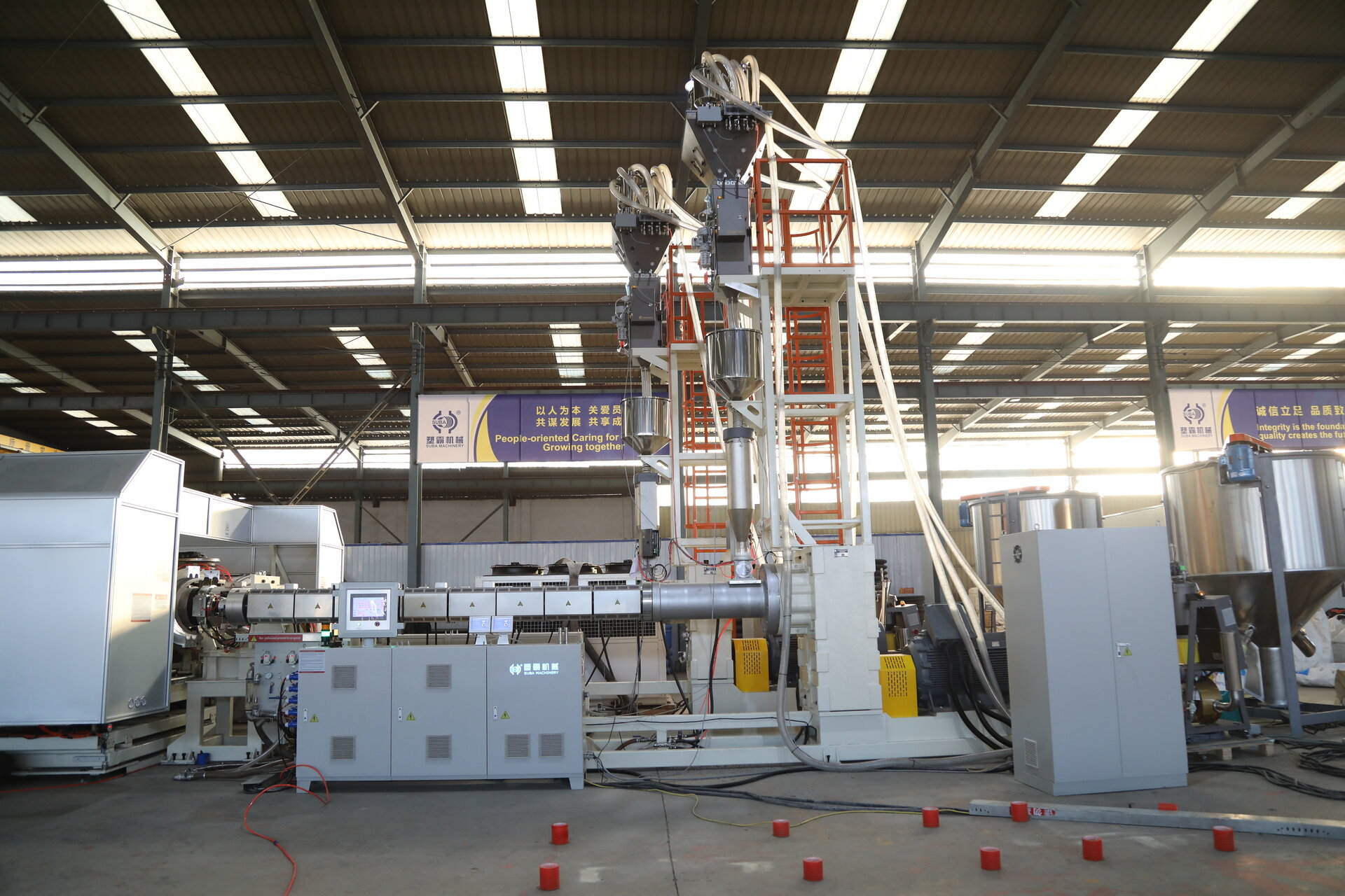 SL1600 Corrugated Pipe Extrusion Line - ID1000–OD2000mm double wall corrugated pipes - 2
