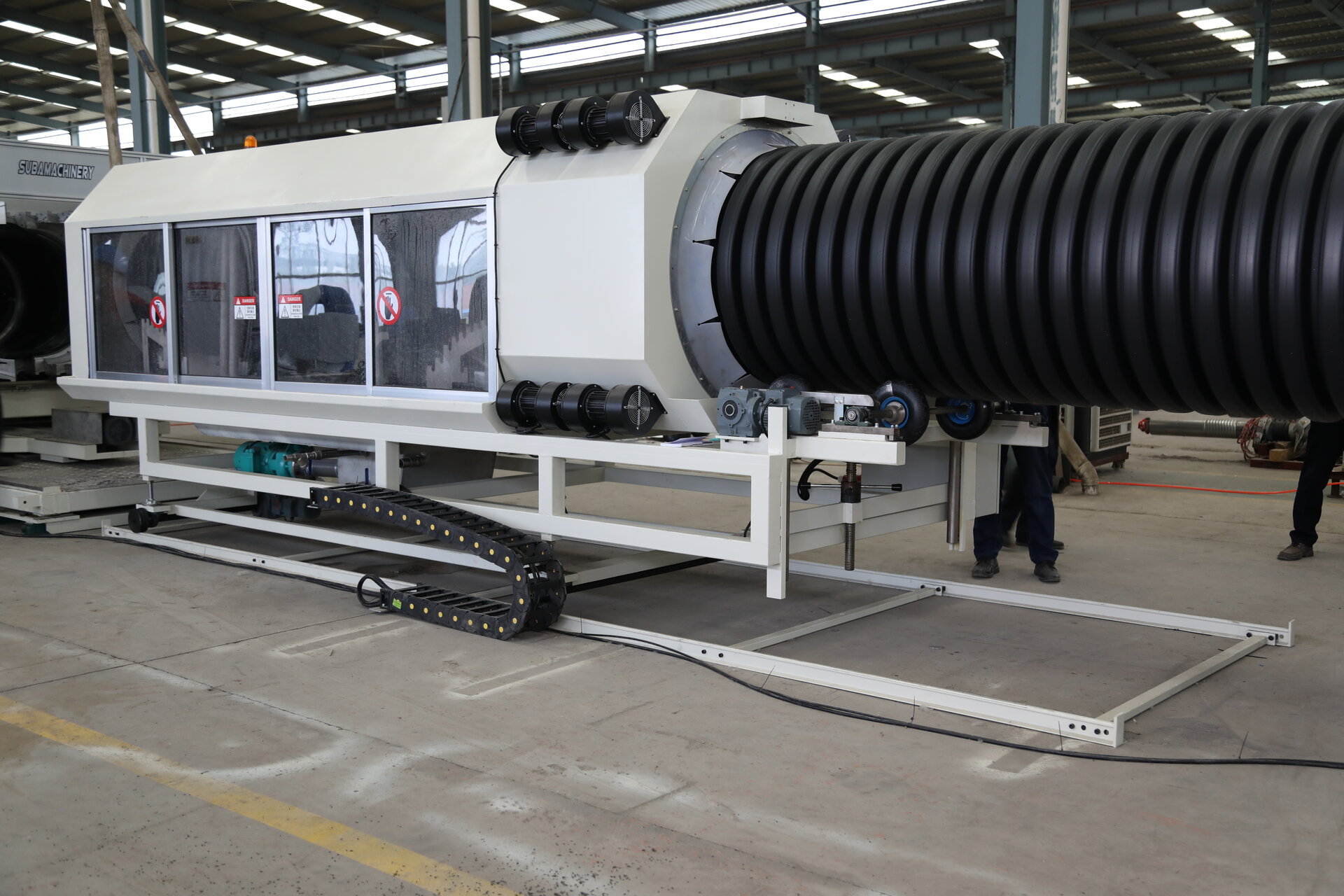 Cooling Tank - Stainless steel cooling tank for secondary cooling of double wall corrugated pipes - 5