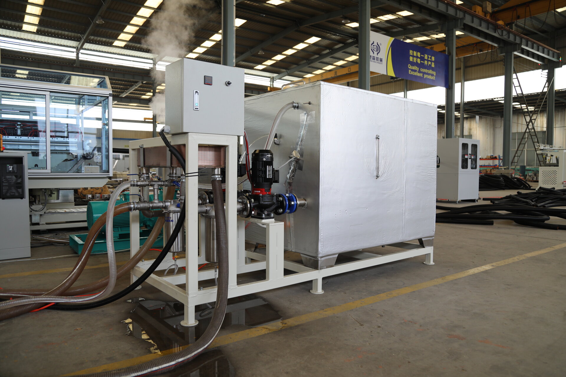SL180 Corrugated Pipe Extrusion Line - ID32–OD200mm double wall corrugated pipes - 10