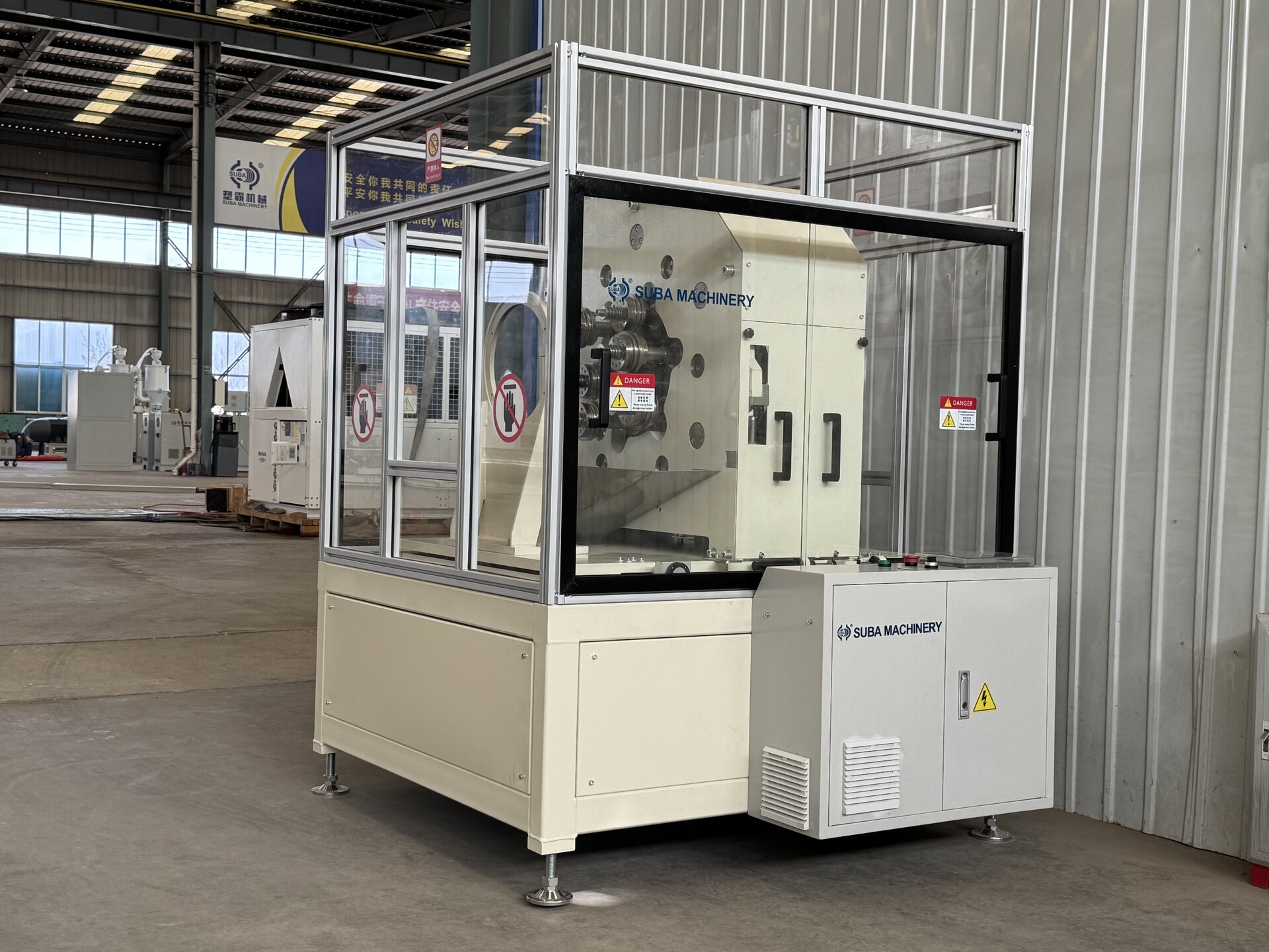 SL180 Corrugated Pipe Extrusion Line - ID32–OD200mm double wall corrugated pipes - 7