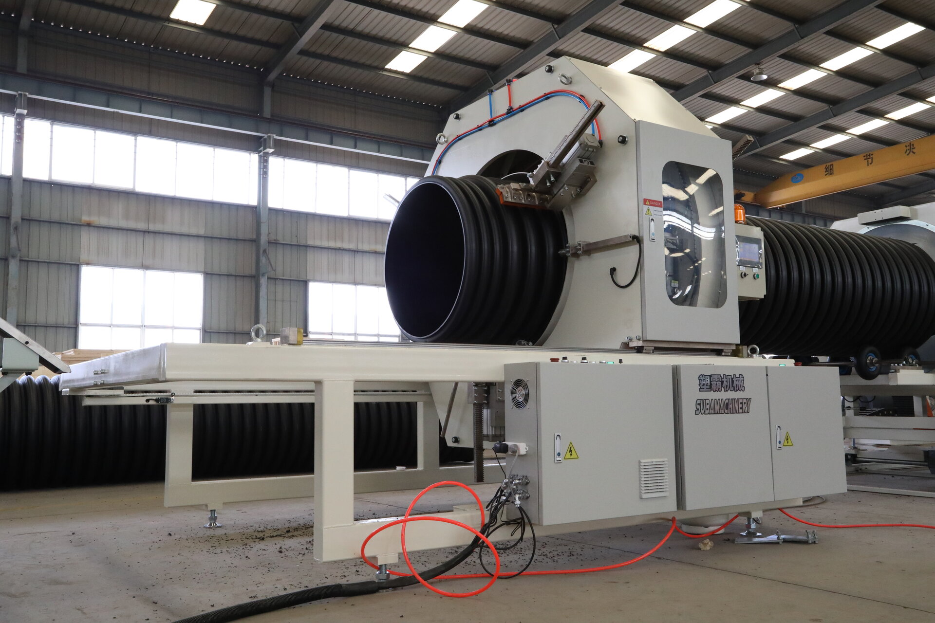 Cutter - High precision cutter independently developed by Suba machinery for accurate cutting of straight pipes and flared pipes - 4