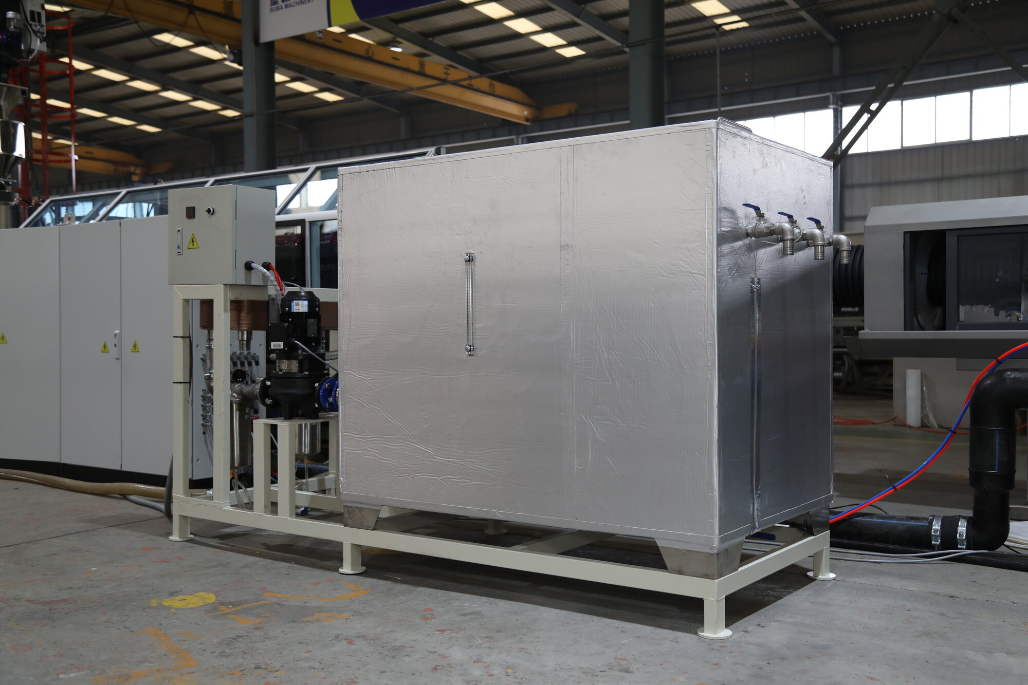 SL300 Corrugated Pipe Extrusion Line - ID100–OD315mm double wall corrugated pipes - 7