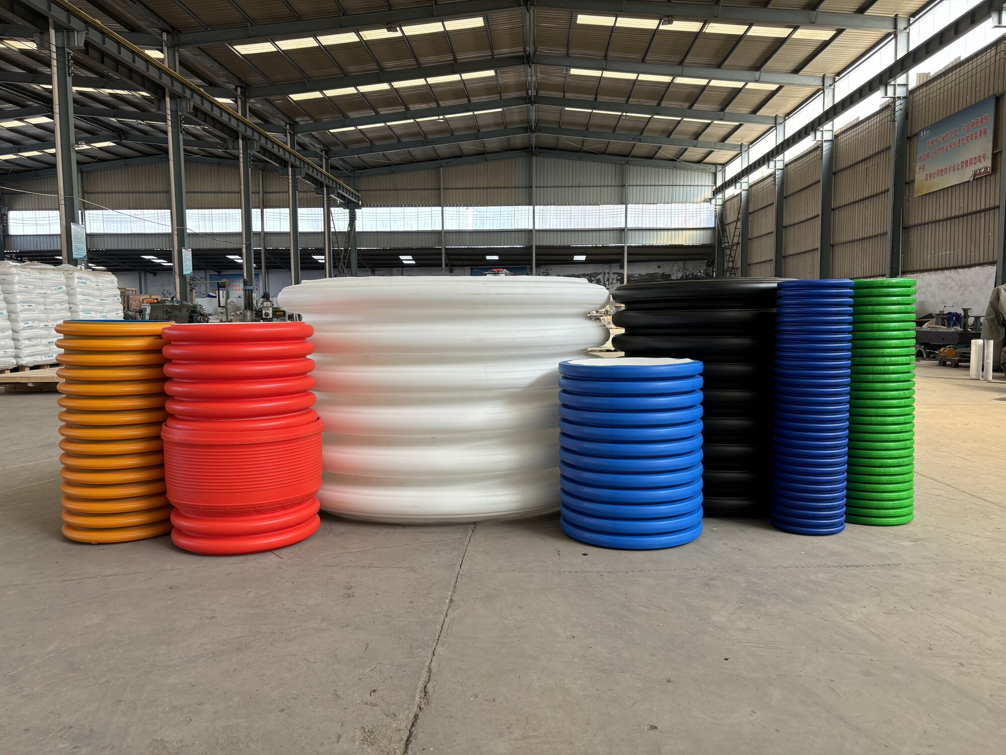 SL1600 Corrugated Pipe Extrusion Line - ID1000–OD2000mm double wall corrugated pipes - 7