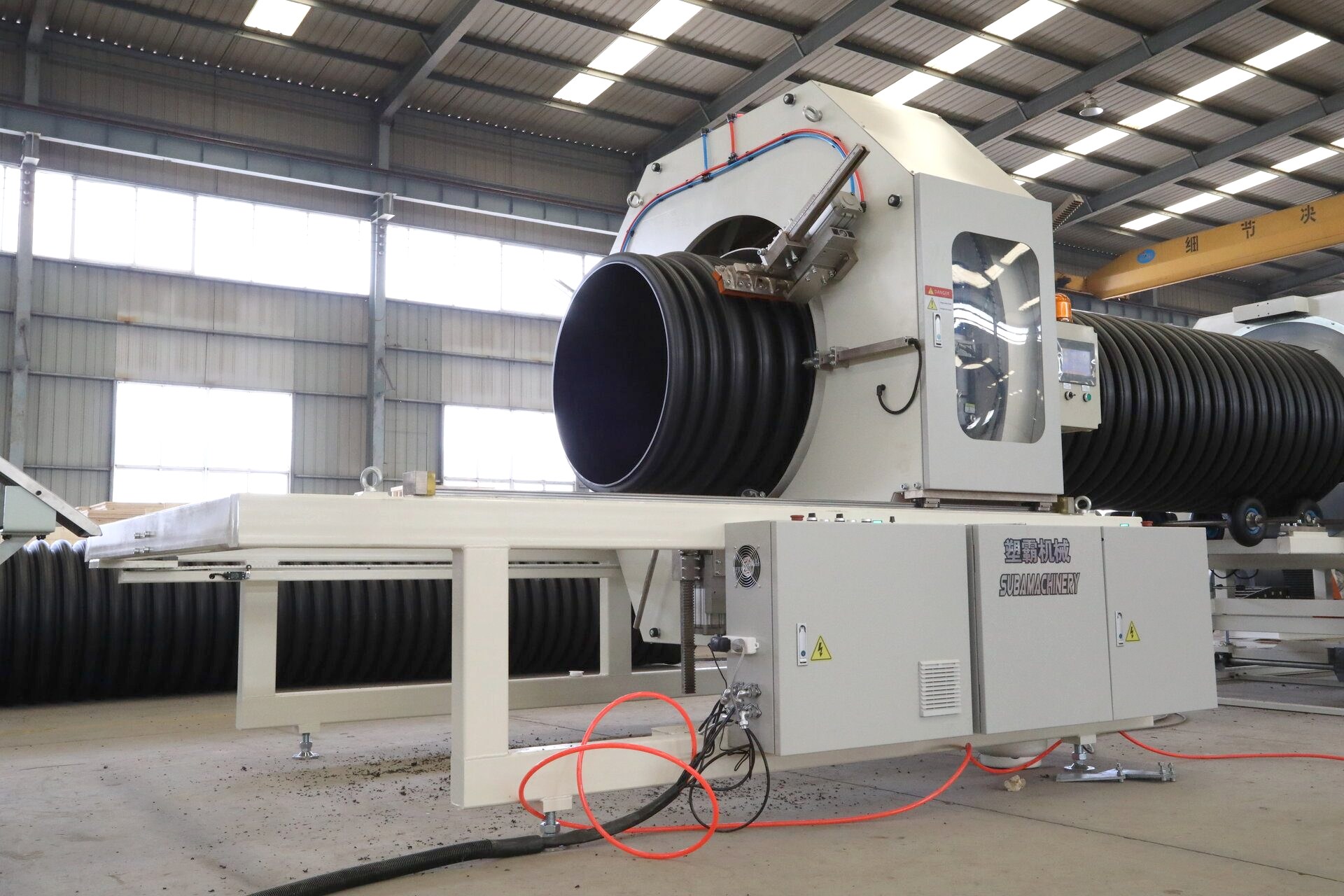 Cutter - The high precision cutter independently developed by Suba machinery realizes accurate cutting of straight pipes and flared pipes - 4