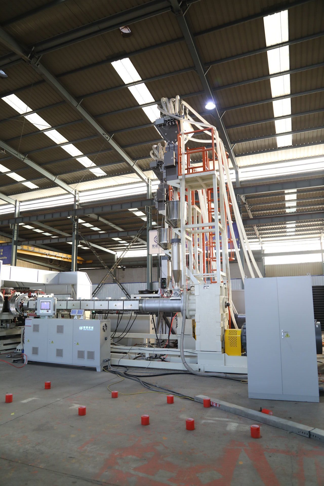 SL1200 Corrugated Pipe Extrusion Line - ID600–OD1400mm double wall corrugated pipes - 2