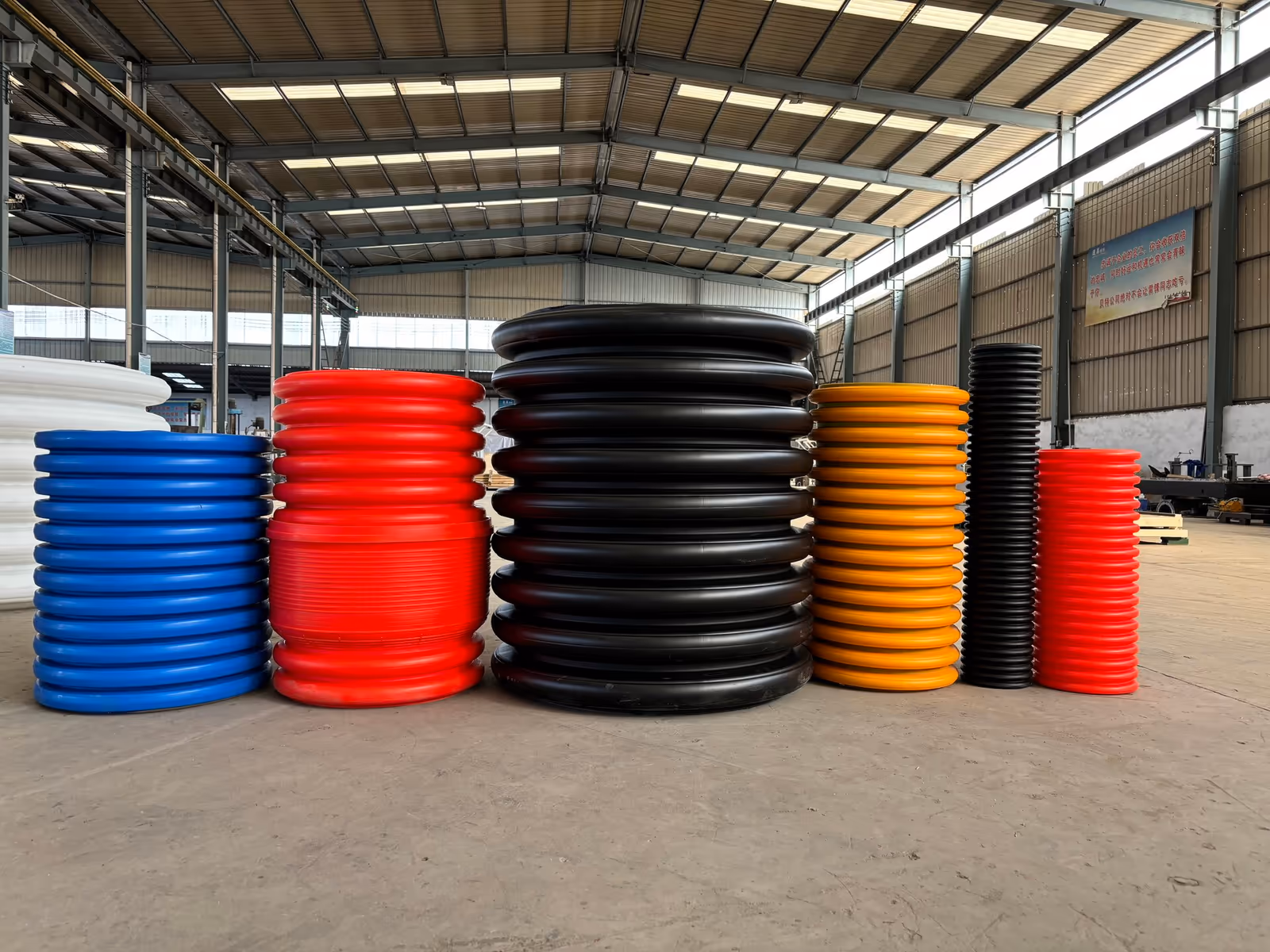 Large Diameter Corrugated Pipes