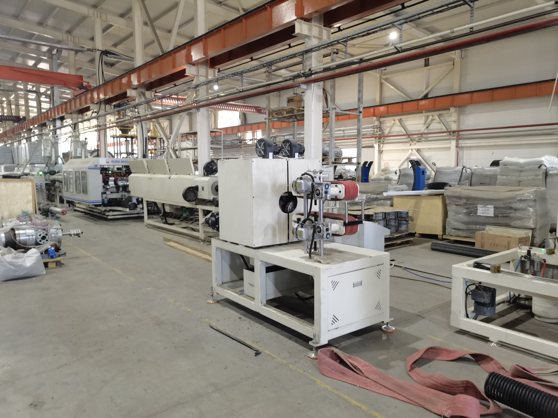SL180 Line Commissioned in South Asia — High-Speed Corrugated Conduit for Telecom Infrastructure