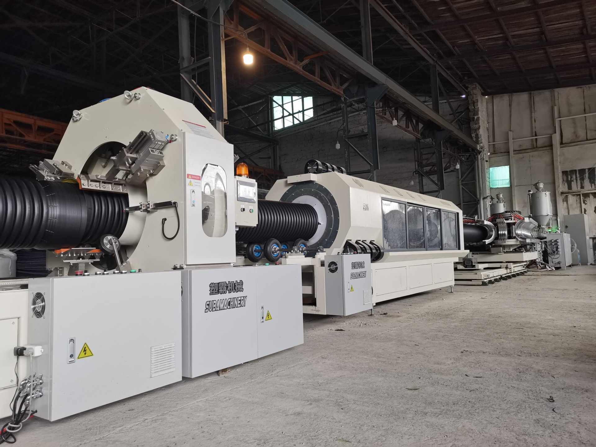 SL600 Line Installed in the Caucasus Region — Corrugated Pipe for Infrastructure Development